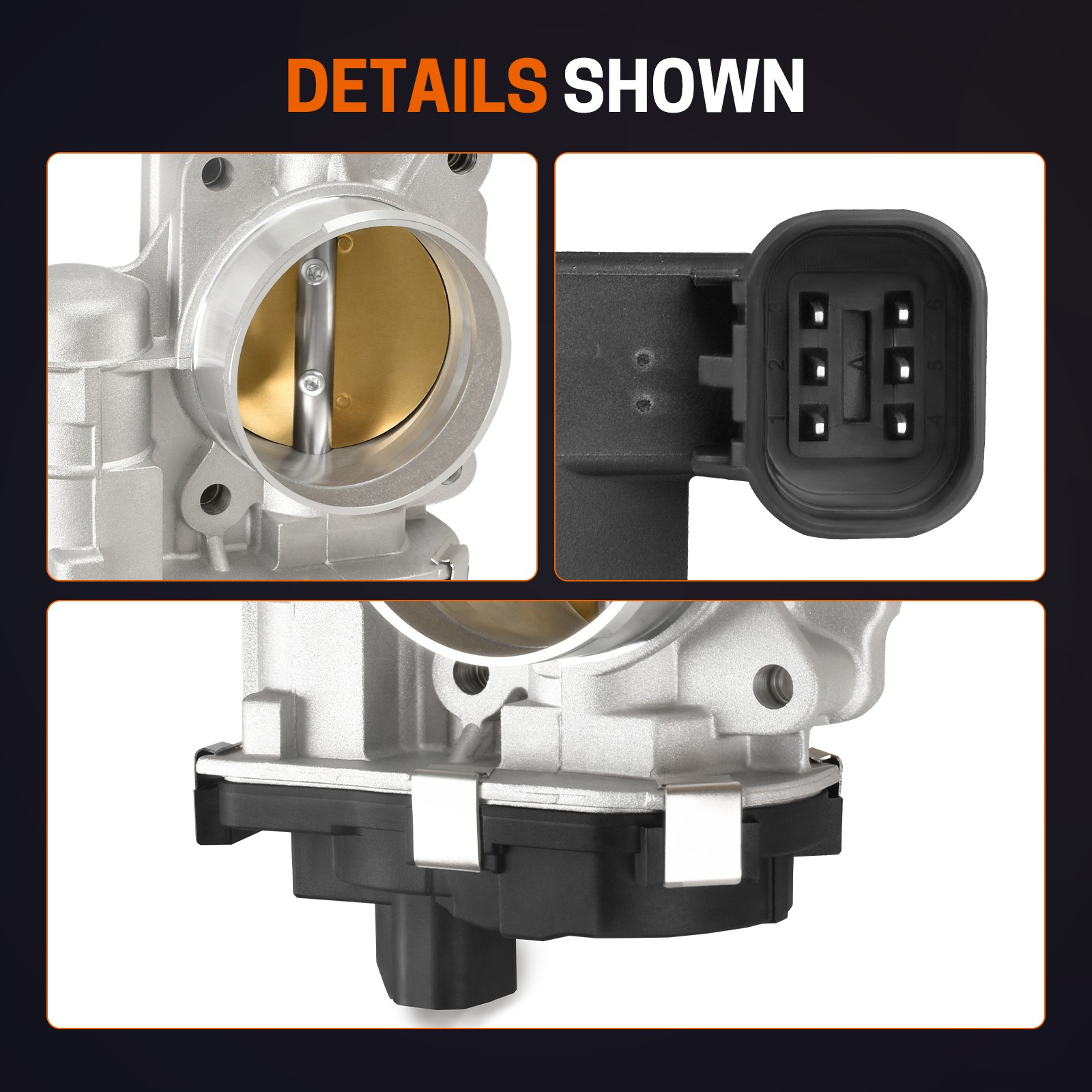 Throttle Body for Chevrolet Malibu 08-12 GMC Terrain Buick Allure Saturn S20015