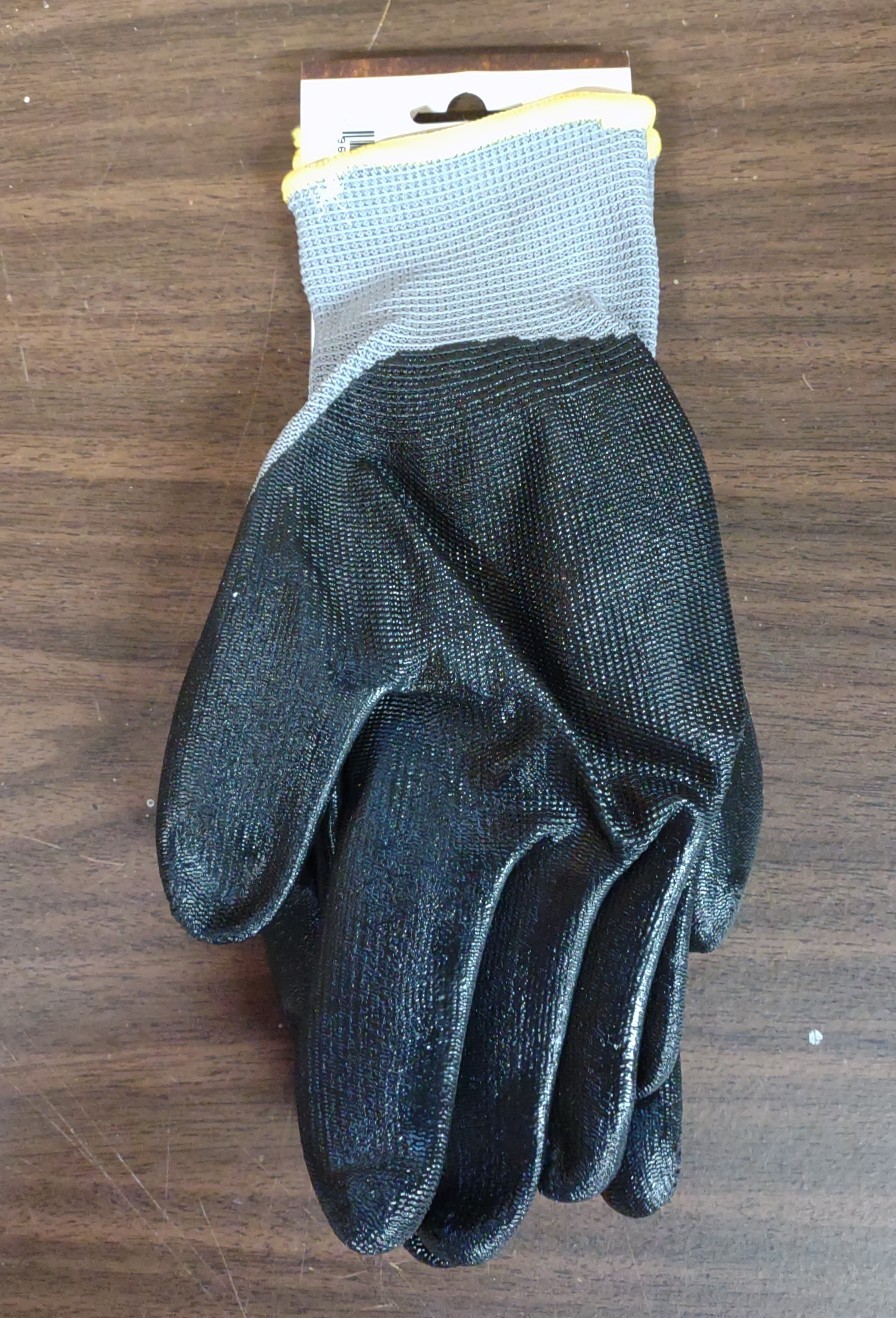 Cordova Cor-Touch II 13 Gauge Gloves Gray/Black Medium 6894 Lot Of 2 Pairs