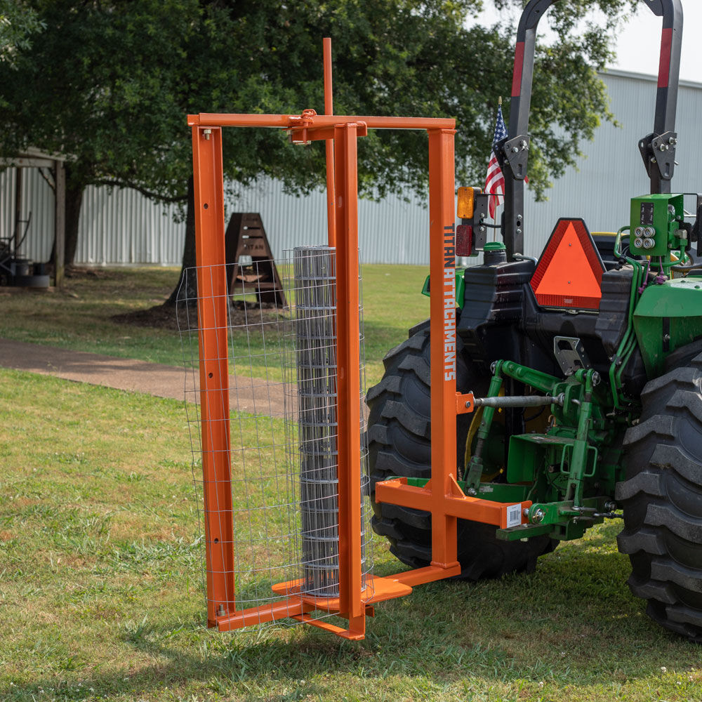 Titan Attachments 3 Point Fence Stretcher and Unroller Heavy Wire Fencing