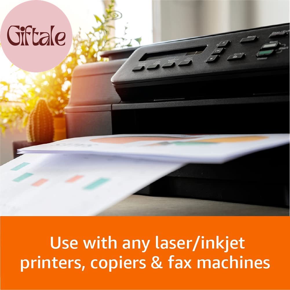 30% Recycled Multipurpose Copy & Print Paper, 8.5 X 11 Inches, 20 Lb Weight, 92
