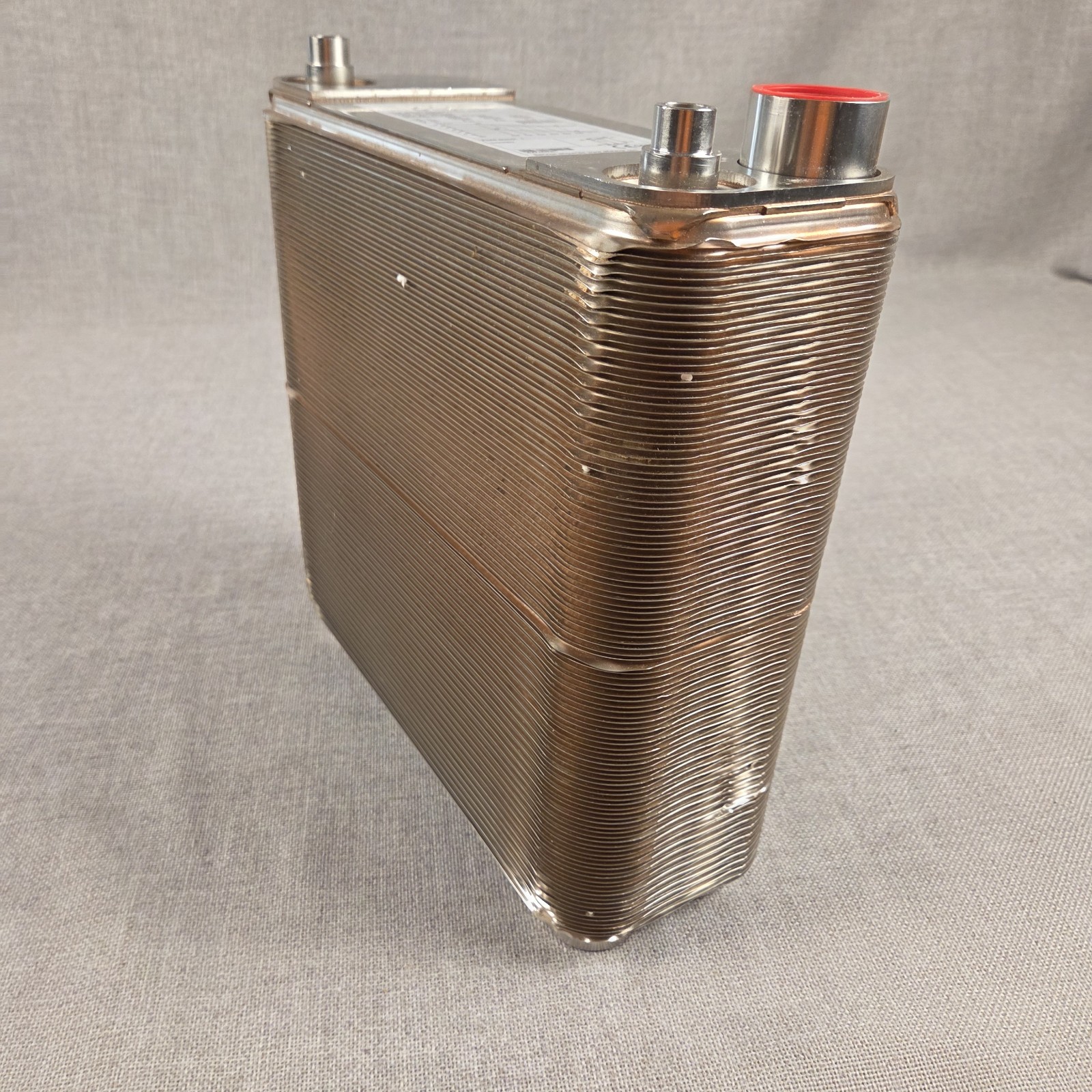 Alfa Laval CDH200-113M Brazed Plate Heat Exchanger P/N 454031 Stainless Steel