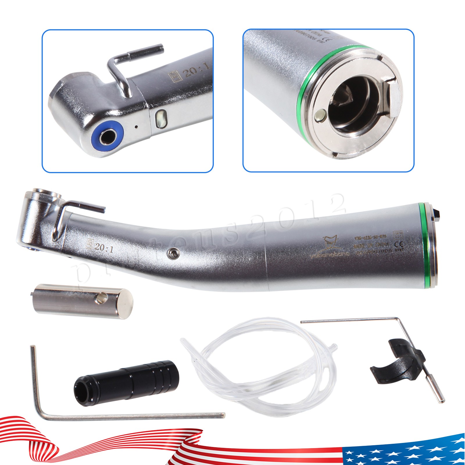 Dental Implant System Motor Surgical Brushless Motor+20:1 Contra Angle Handpiece