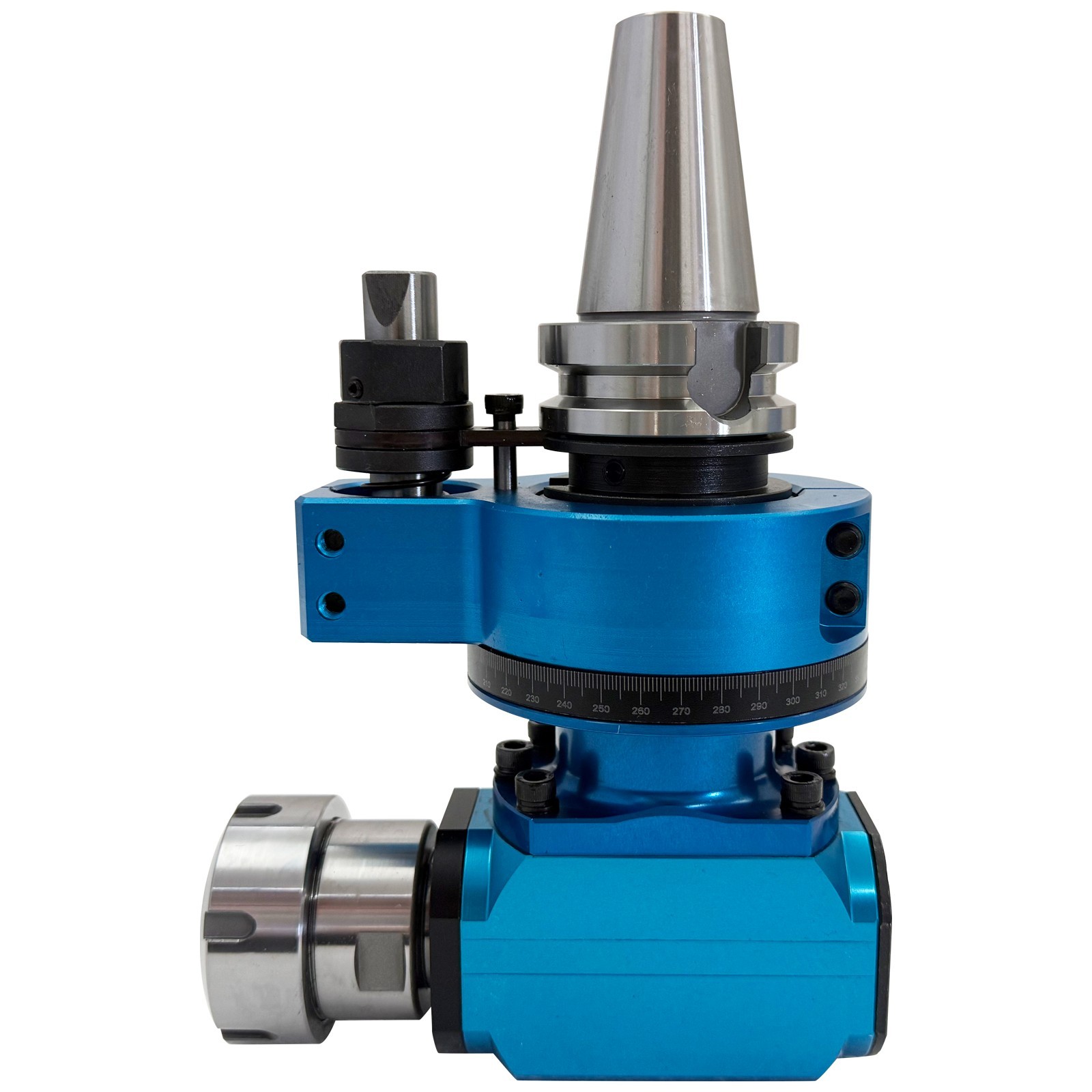 BT40-ER40 90° Side Milling Head CNC Single Output Angle Head Side Milling Head