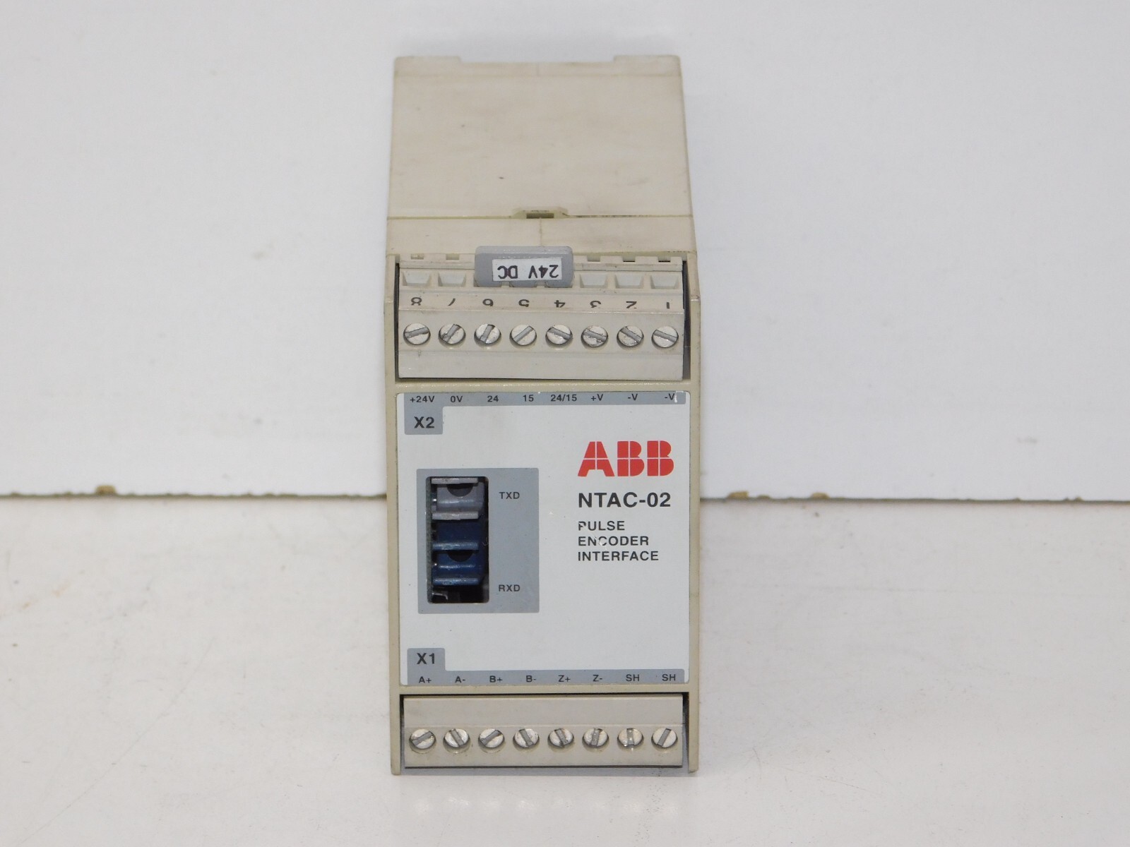 ABB NTAC-02 Pulse Encoder Interface 300mA 24VDC Drive Module Unit Made Finland