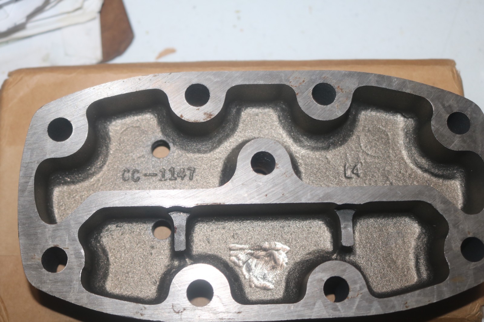 Hartford Dunham Bush air compressor head PN GC1155-3 GC11553 4130-00-963-0897