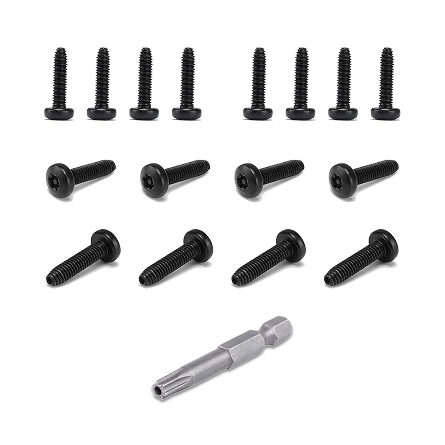 Anti-Theft Screw|T30 Torx|M6*1.0 Tapper Tool For Ford Truck Bed Tie Down Anchors