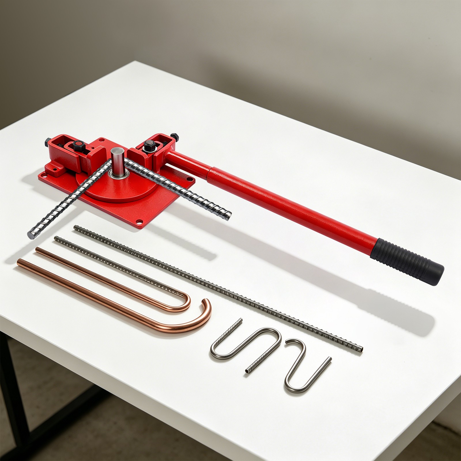 Manual Rebar Bender, Metal Rod Bar Bender, Manual Rebar Bending Machine