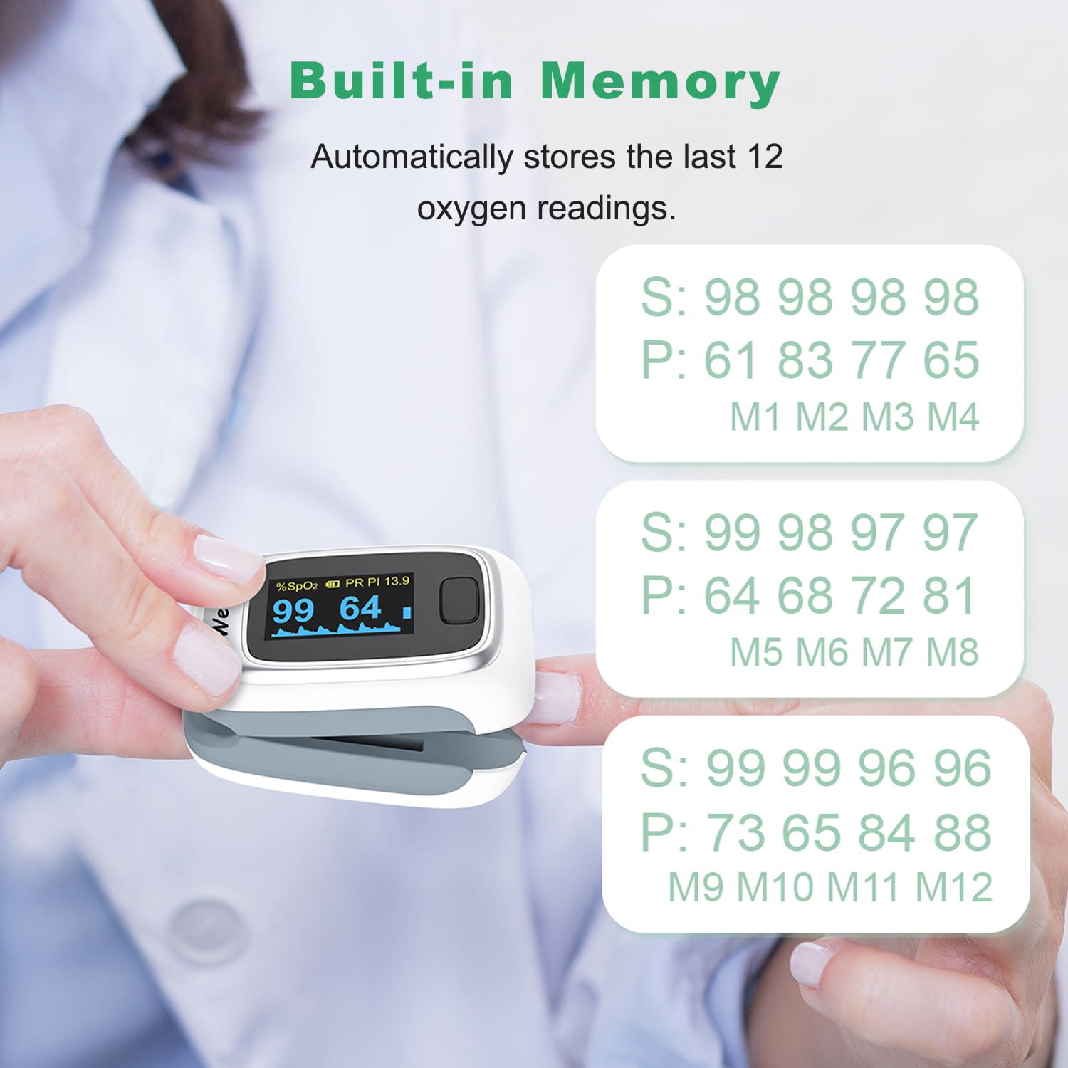 Automatic Blood Pressure Monitor Upper Arm Bluetooth BP Machine, XL Size Cuff