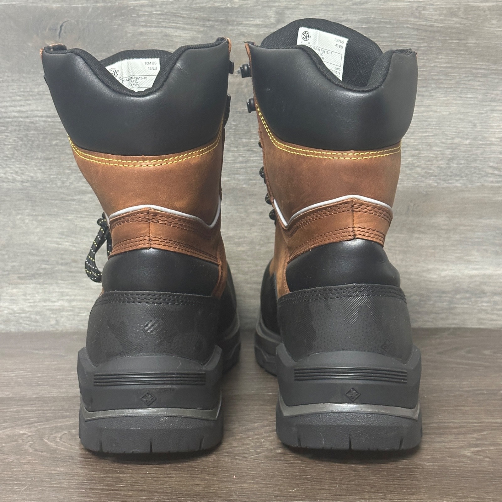 Terra Gantry 8″ Lace-up Waterproof Composite Toe Work Boots Men’s Sz 11.5