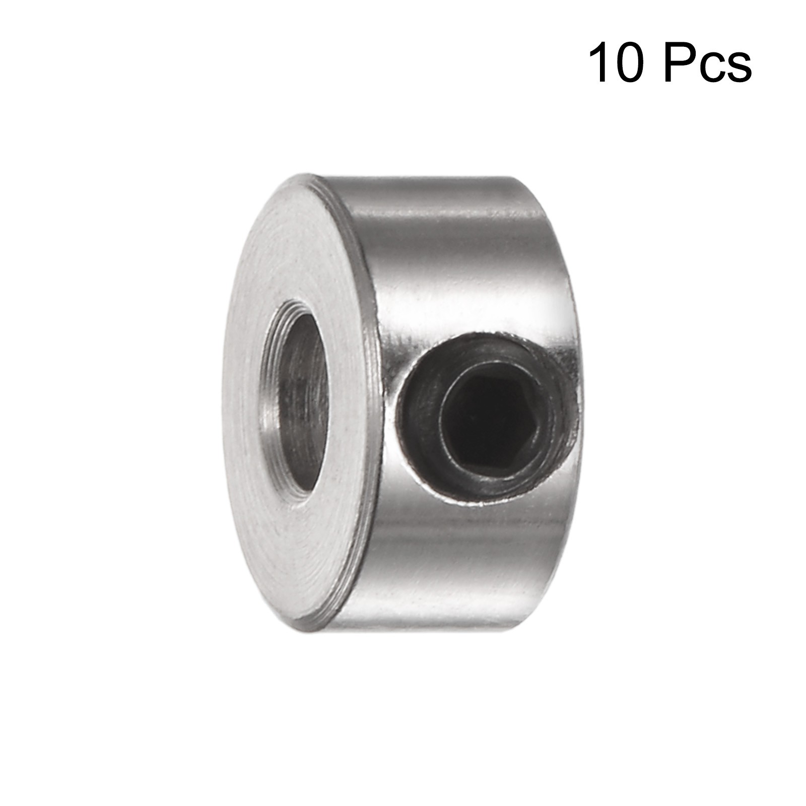10pcs Set Screw Collars 3.05mm ID 8mm OD 4mm Width Gear Stopper Wheel Collar