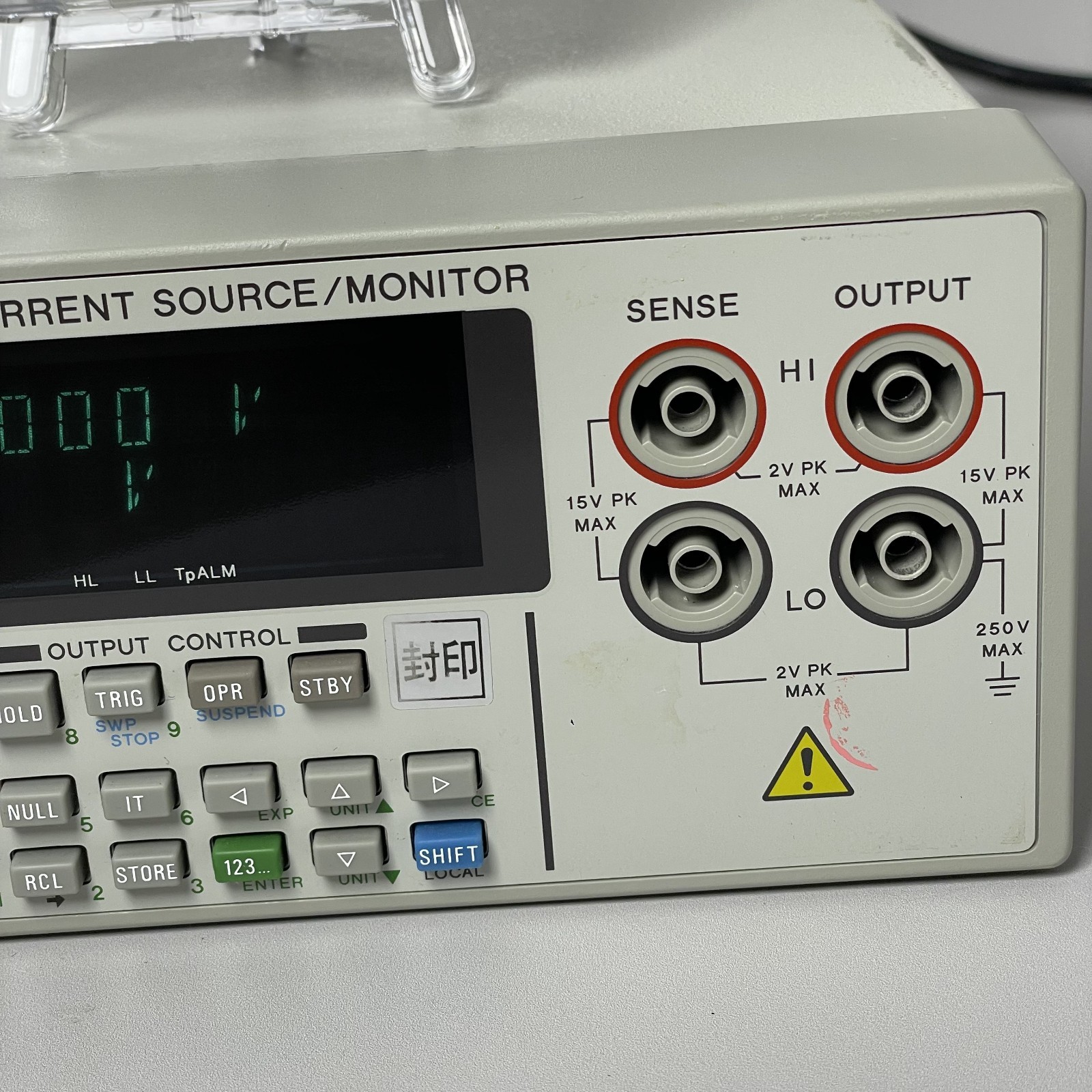 ADVANTEST ADCMT R6240A DC Voltage Current Source Monitor A15 Tested Used from JP