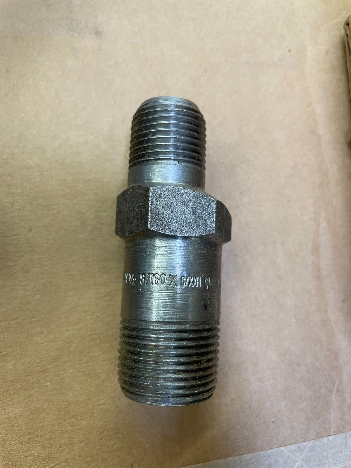 SWAGE NIPPLE 3/4″ x 1/2″ S/160 x XXH Eccentric Thread Both End A234 WPBN SP95