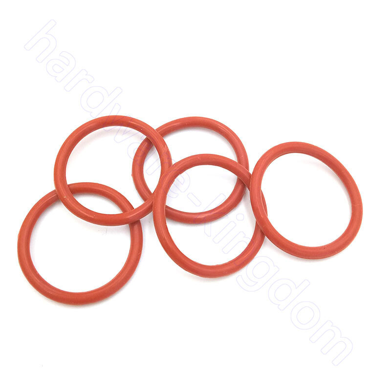 3.5 mm Silicone O-Ring Food Grade Rubber Seal Washer OD 12 mm – 46 mm Red O Ring