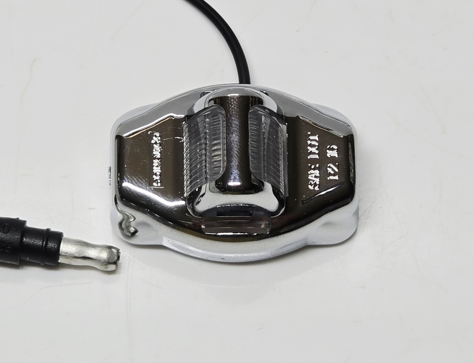5 Optronics MCL181ARCRGB Amber/Red reversible fender light, Self Grounding