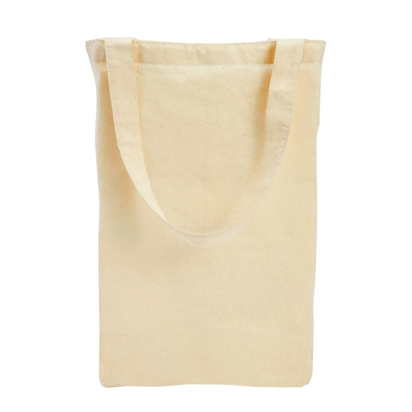 Juvale 24-Pack Blank Cotton Canvas Tote Bags Bulk – 13 x 11.5 Inches, Beige