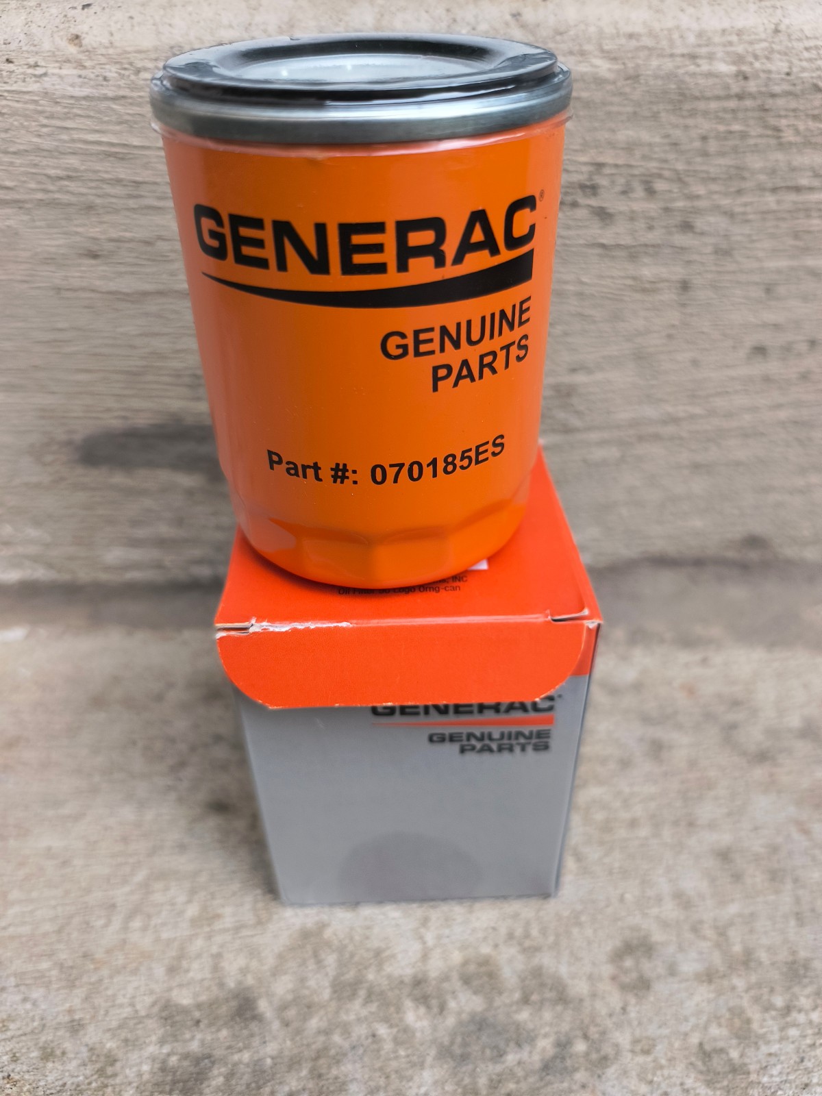 Generac Genuine Parts Oil Filter 070185ES for Air-Cooled and Portable Generators