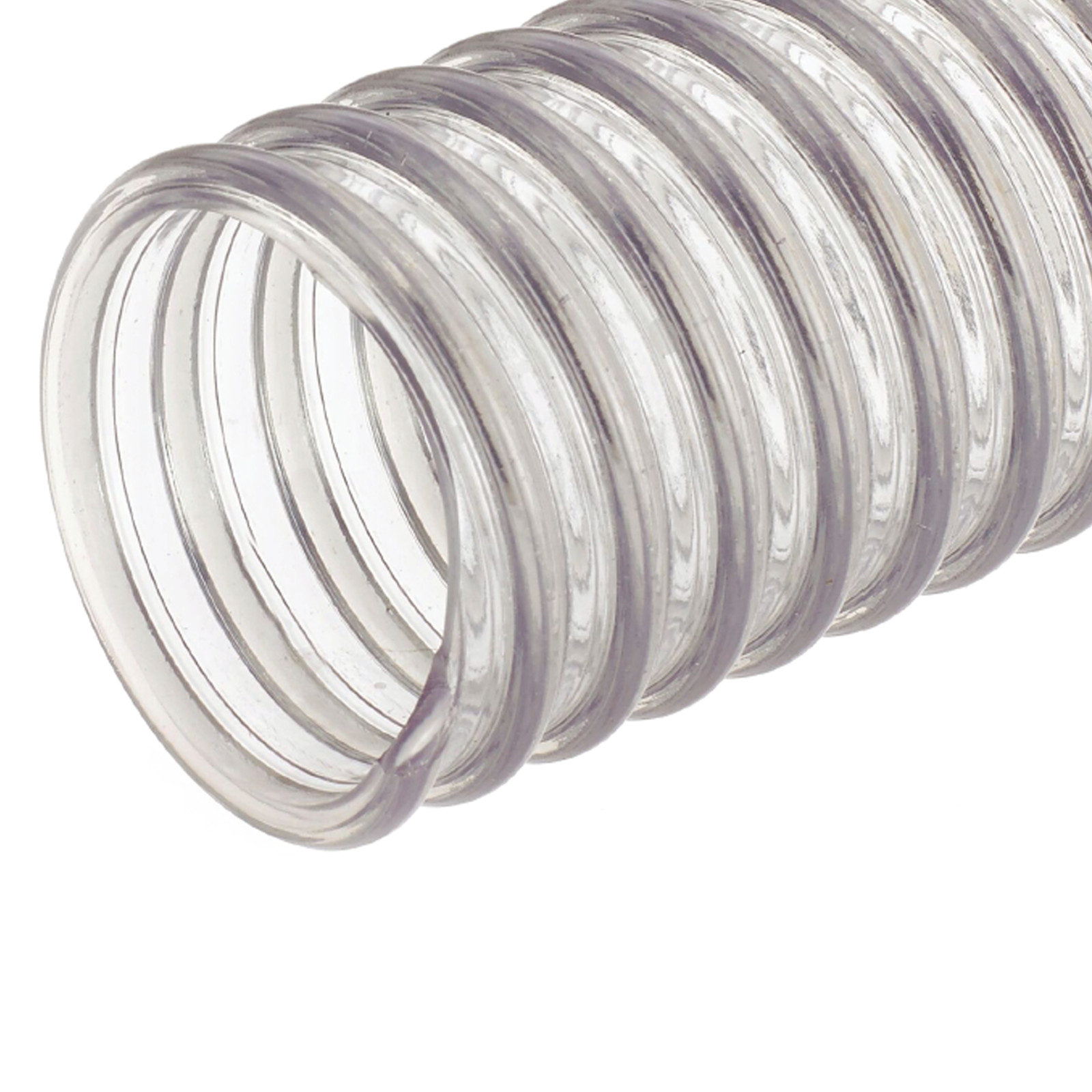 Suction Hose 1-1/2″ inch x 20 FT Spiral Hose 50 PSI Ponaflex