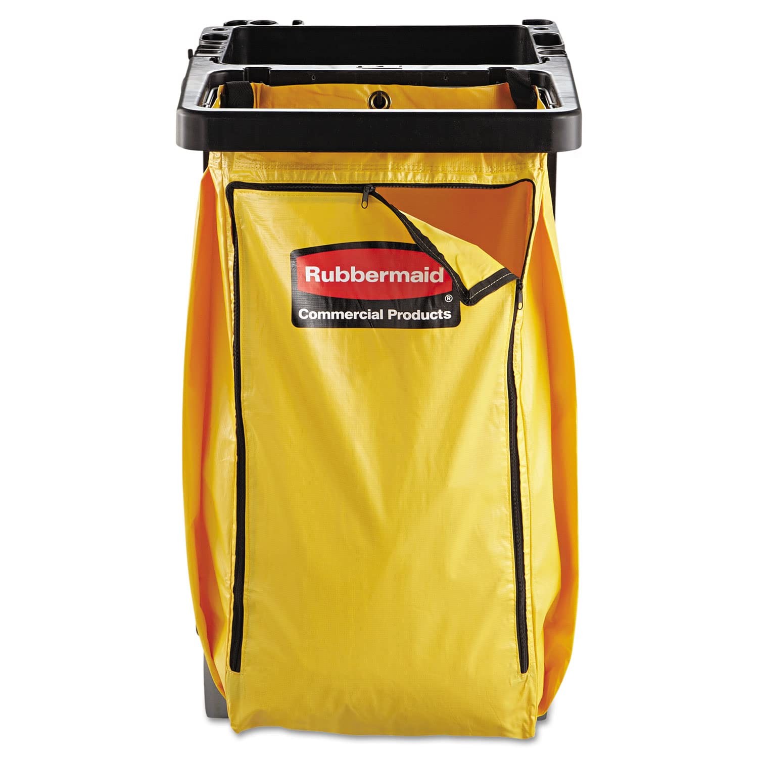 Commercial High Capacity Vinyl Janitorial Cleaning 34-Gal., Yellow