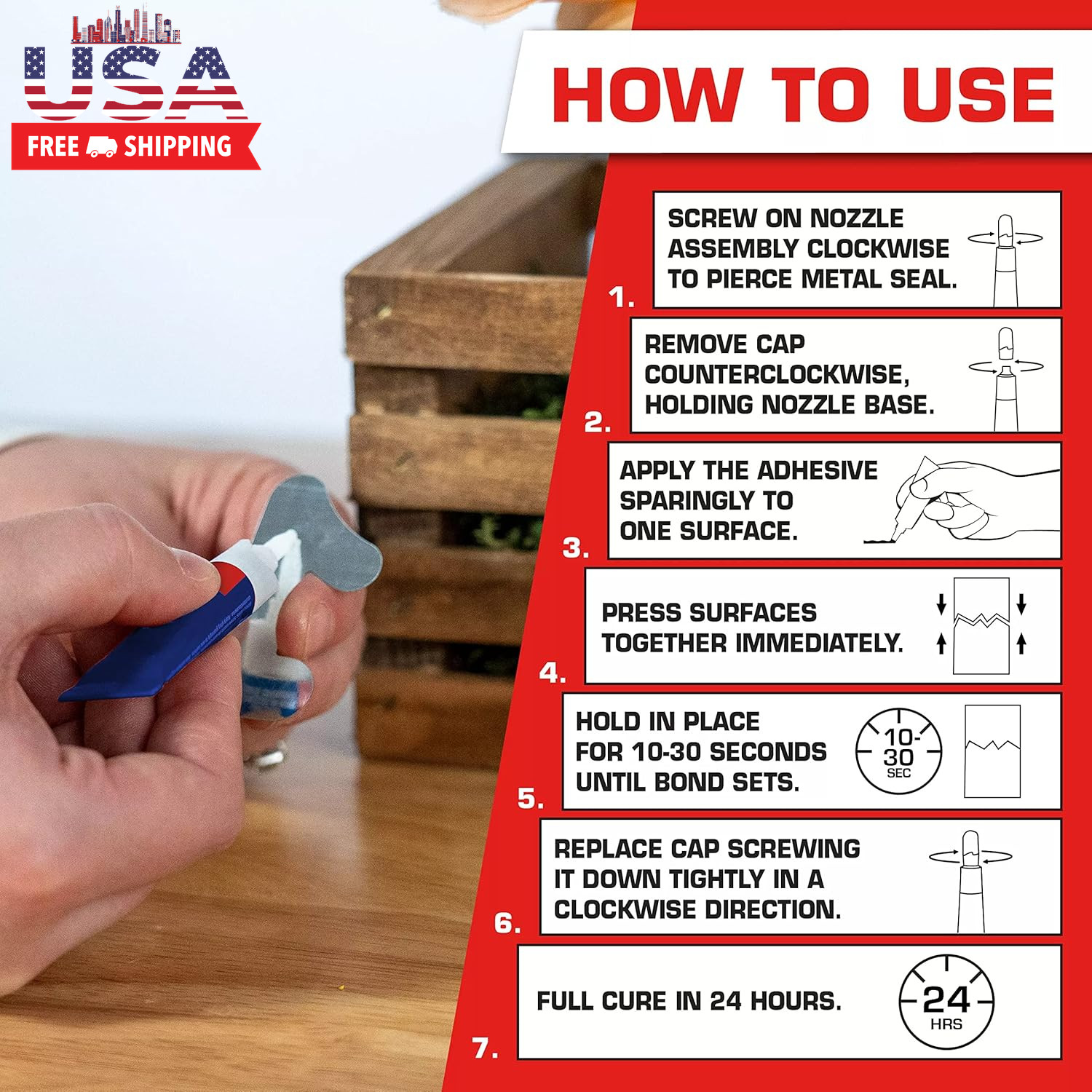 Super Glue Liquid, Clear, 0.07 Fl Oz Tube, 2 Pack – Superglue for Plastic, Wood,