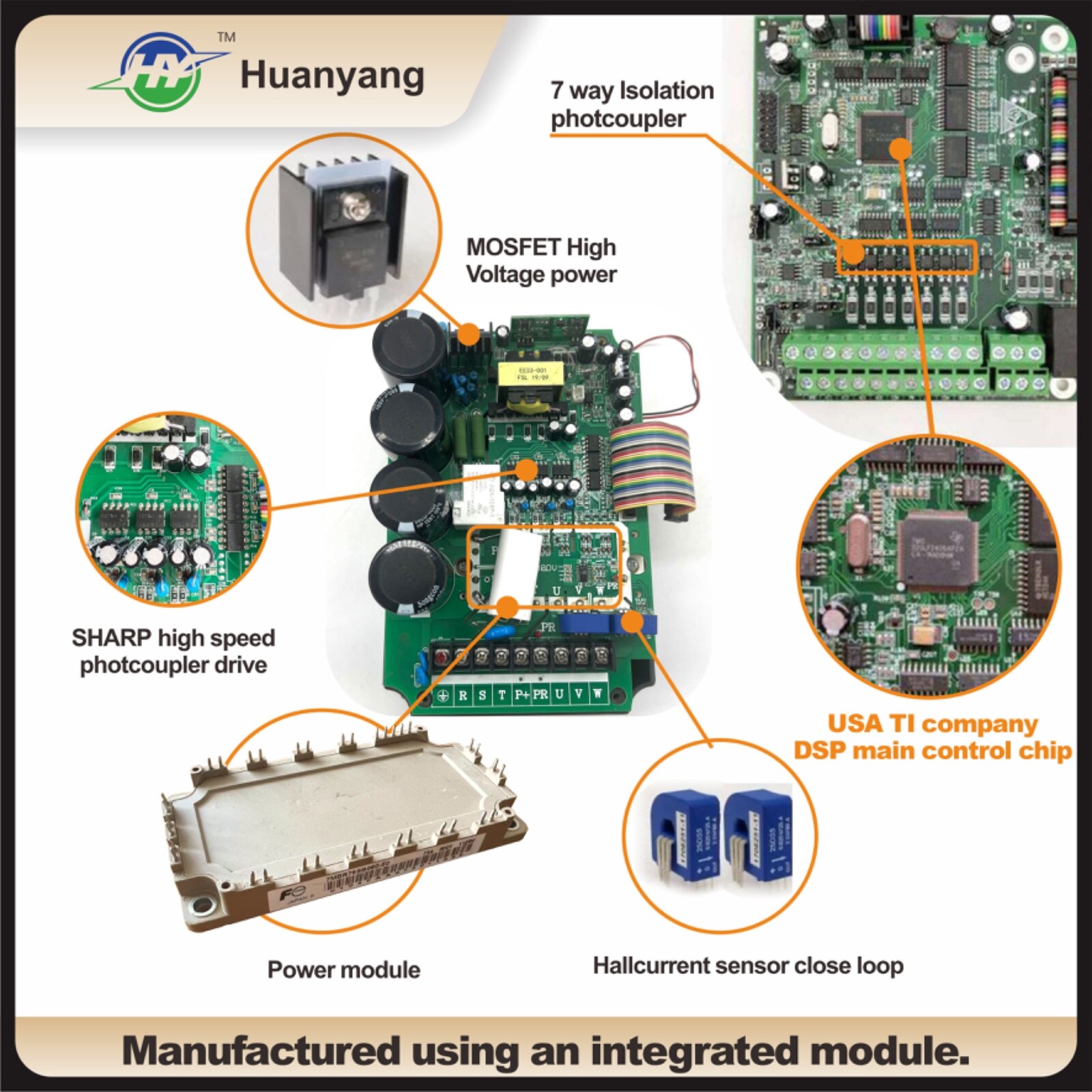 VFD 220V 10HP 7.5kW 34A Vector Control Variable Frequency Drive Inverter motor