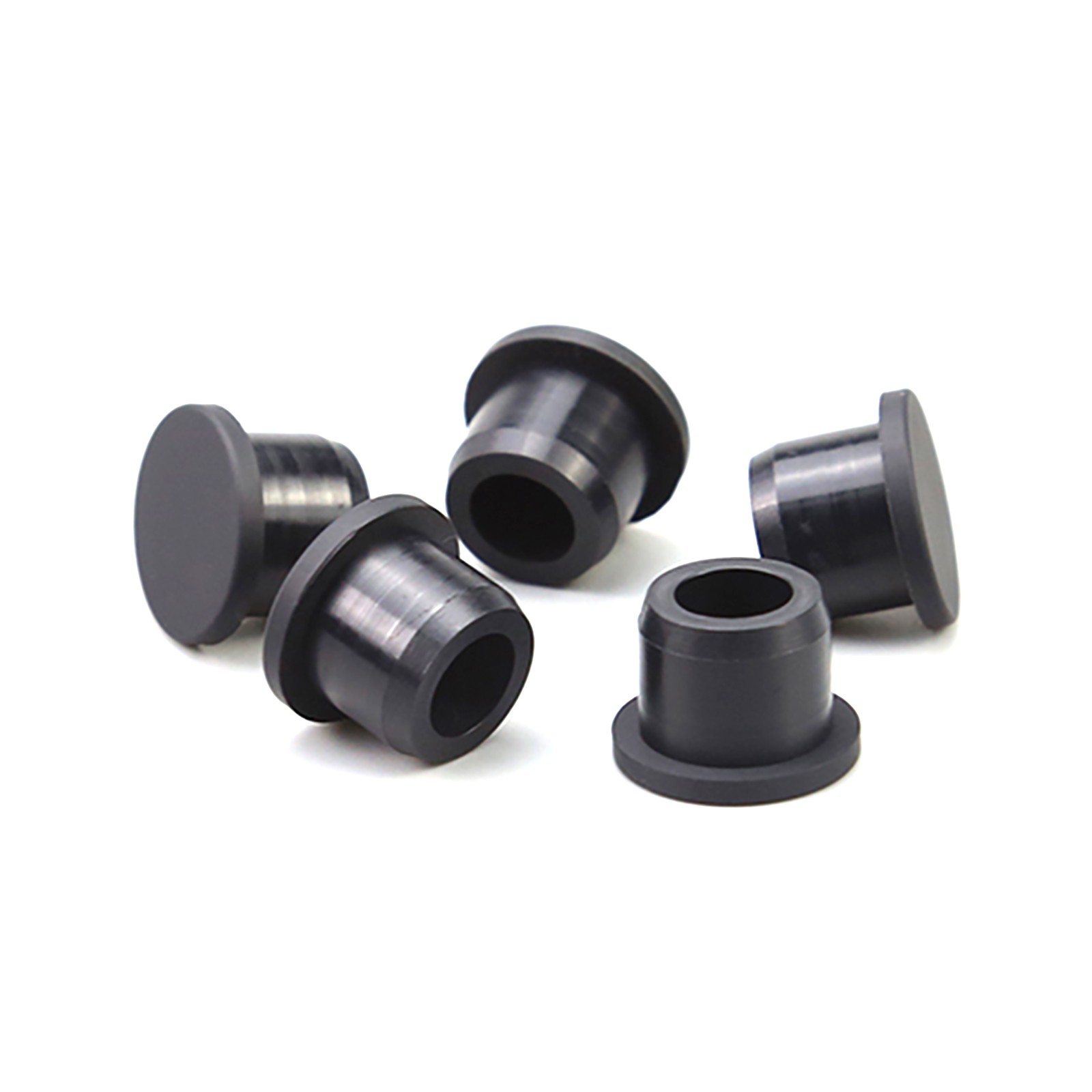 Silicone Rubber End Cap Tube Pipe Insert Plug Bung Dust-Proof Black 6.8- 201.5mm