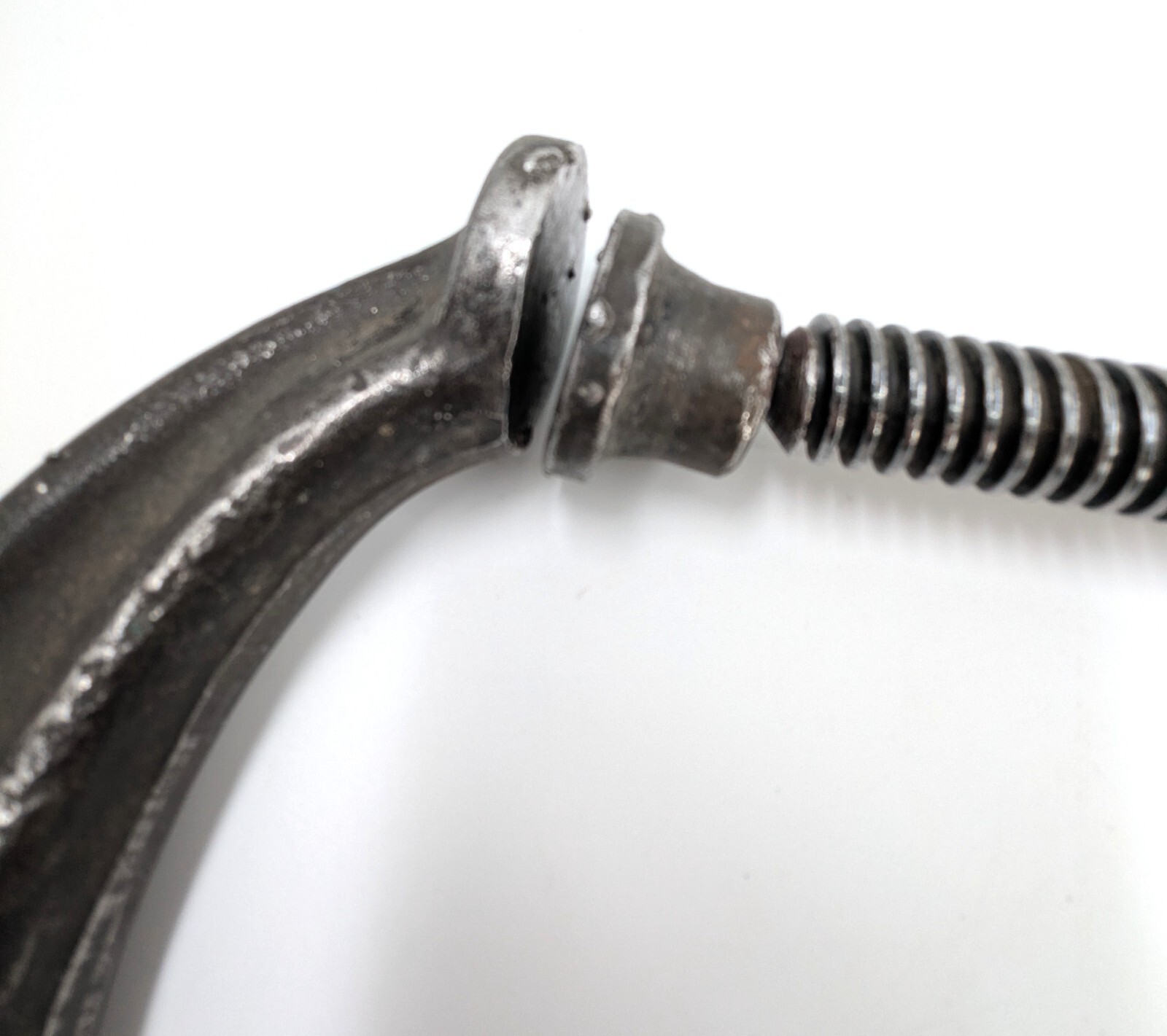Vintage J.H. Williams CC-410 Deep Throat C-Clamp, 10” Capacity, Good Cond.