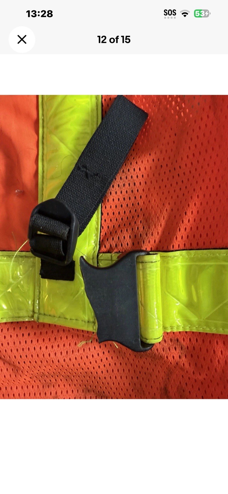 Authentic Union Pacific Railroad Safety Vest | ORR Safety | Distressed / AS-IS