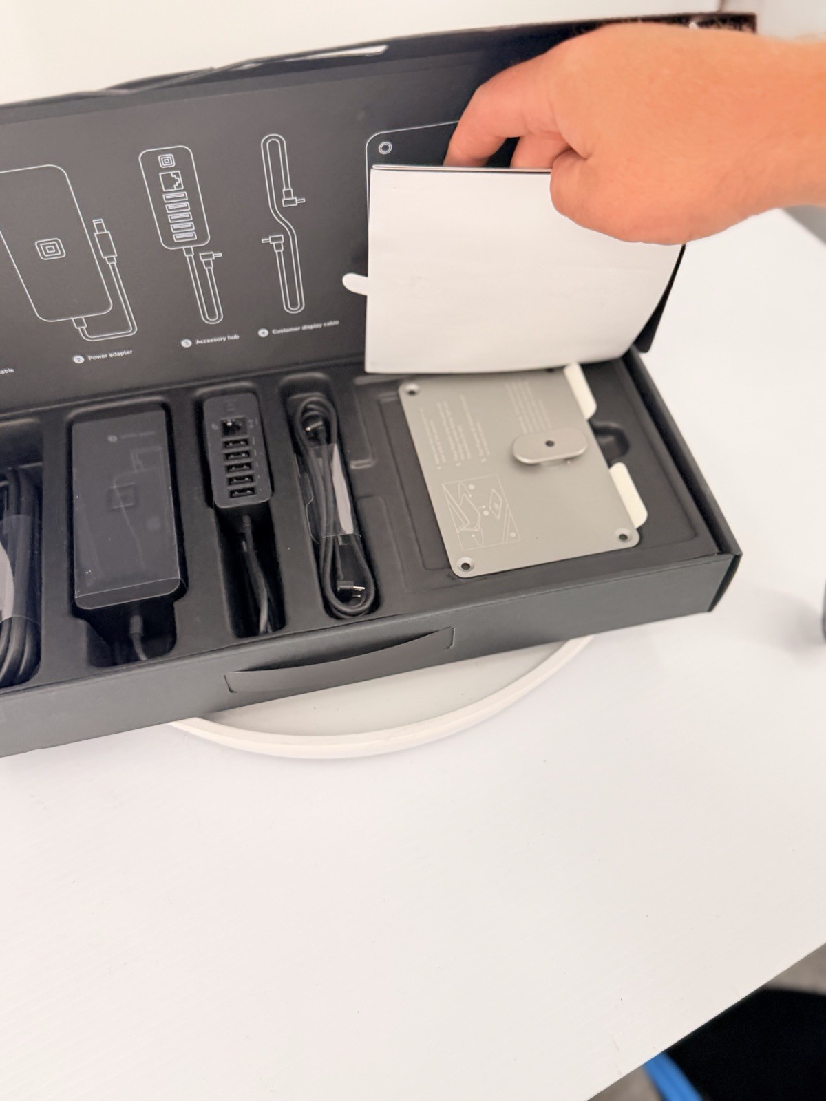 Square Register 1st Gen Replacement Toolkit Power Adapter Hub Mount Kit NEW