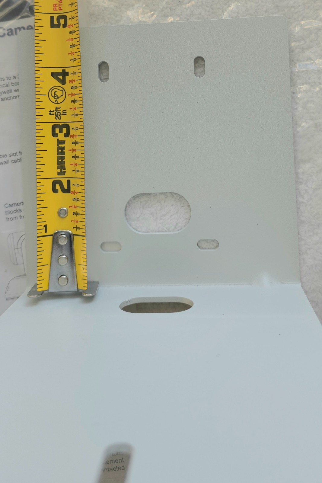 Vaddio Thin Profile Wall Mount for RoboSHOT PTZ /or small speaker. 535-2000-240W
