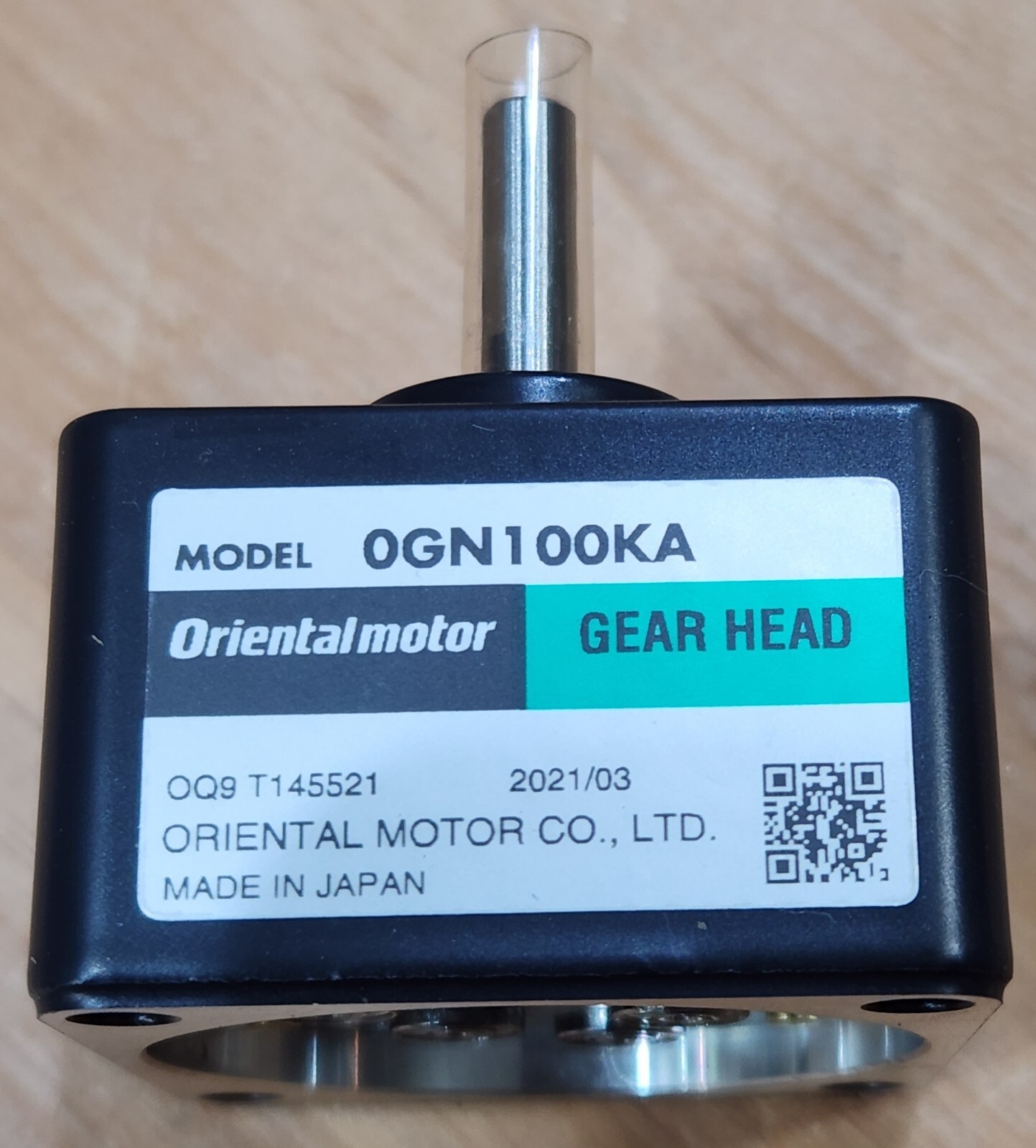 Oriental Motor, Gear Head, 0GN100KA  New