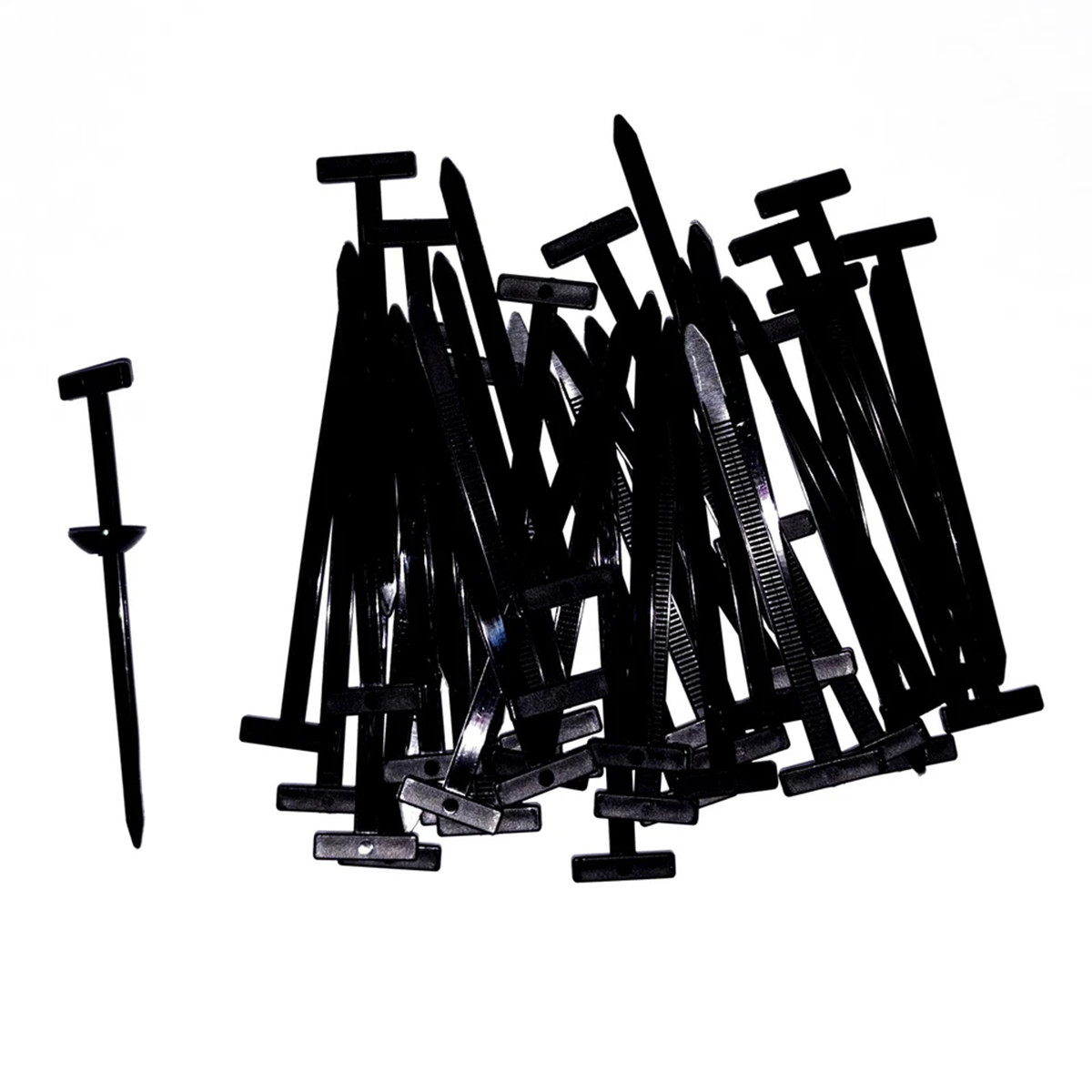 100Pcs Automotive Nylon Cable Tie Fastener Kit – Universal Car Zip Tie Buckle C