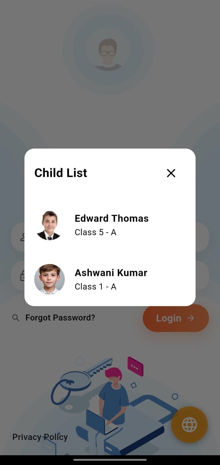 Future School Mobile App | Android App | School Management Solution