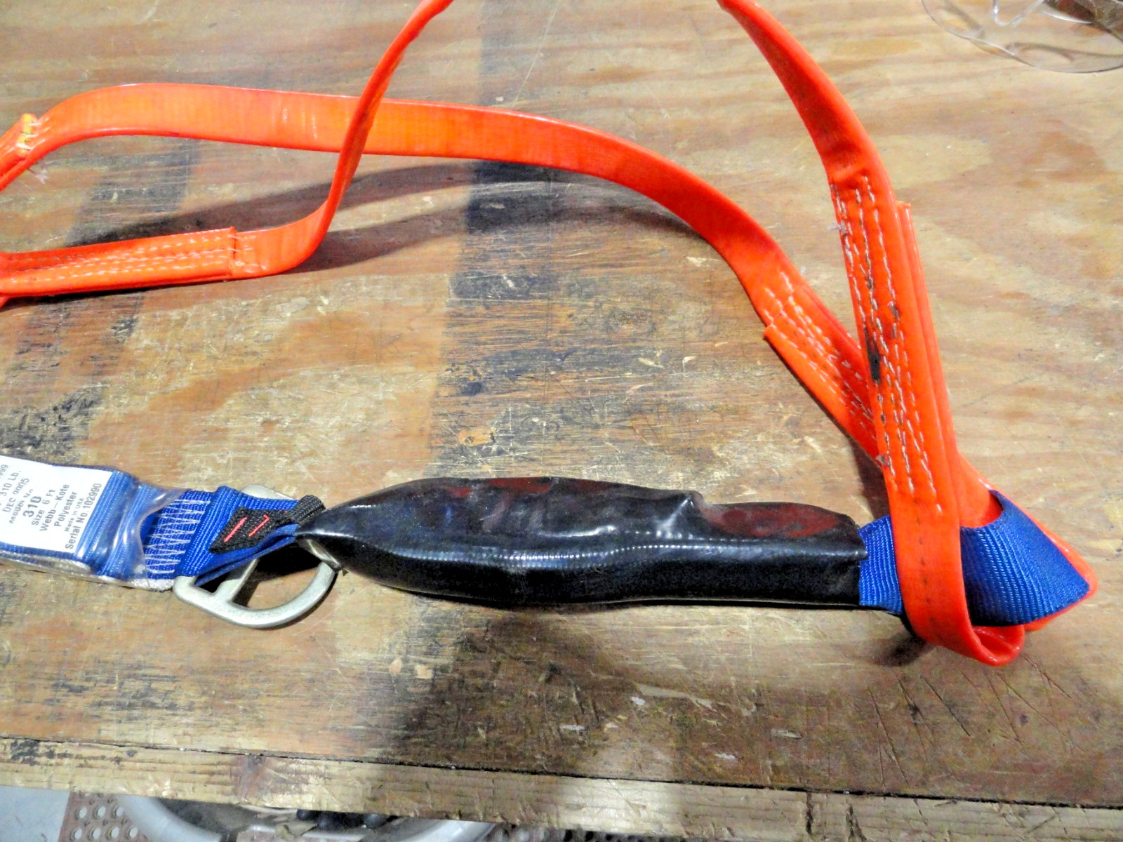 TECH SAFETY LINES MODEL 310 6FT LANYARD