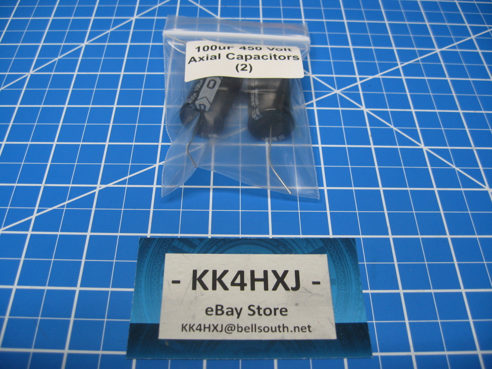 SC – GHA Series – Axial Electrolytic Capacitors – 450v 100uF – 2 Pieces