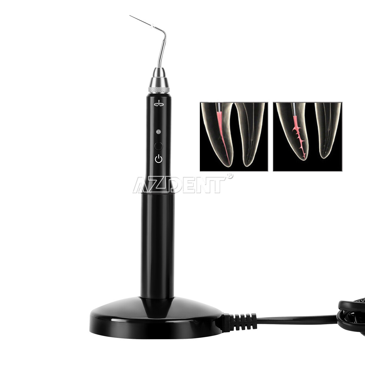 Dental Cordless Gutta Percha Obturation System Endo Heated Pen Root/Hand Plugger