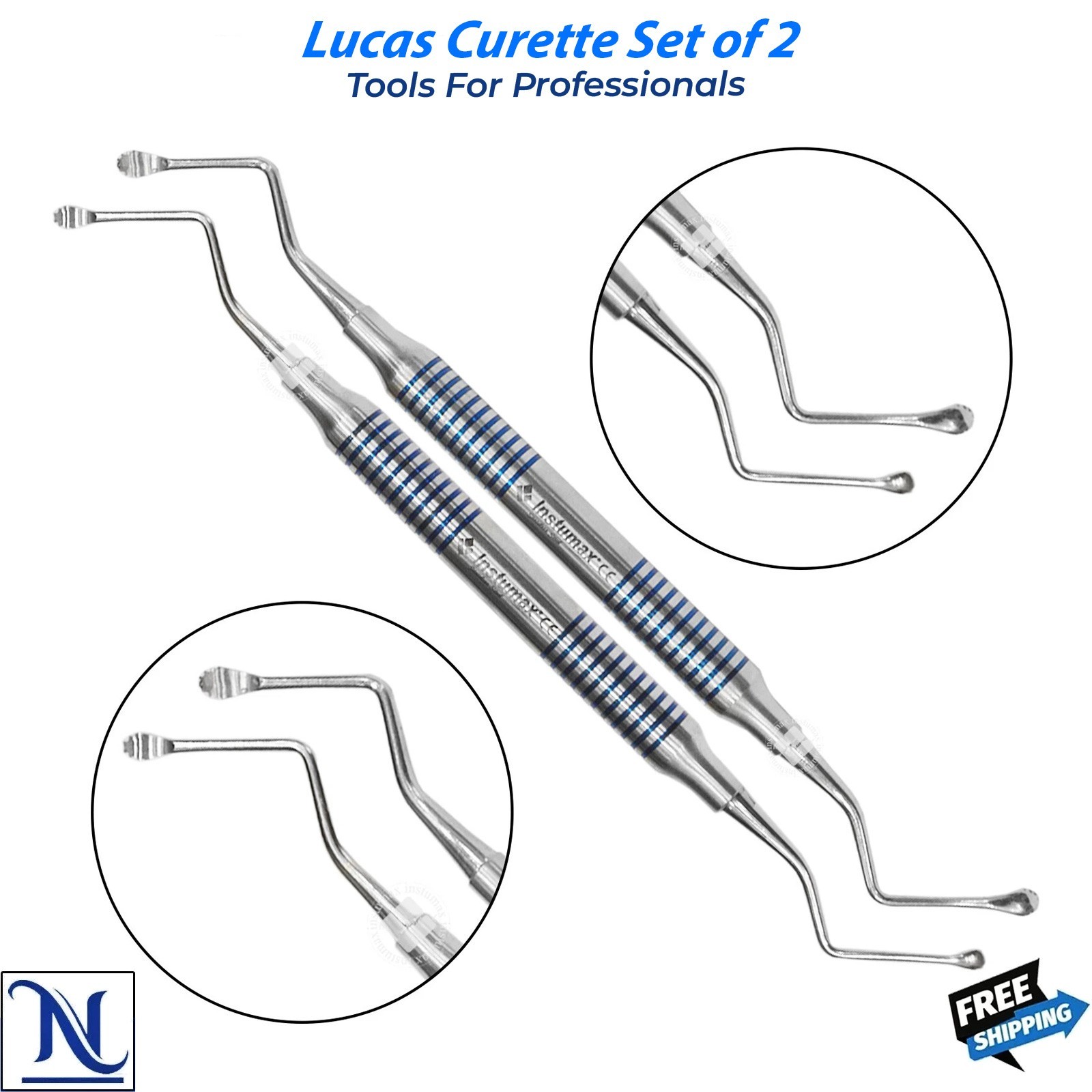 Dental Implant Surgical Kit Oral Surgery Anesthetic Syringe Micro Noyes Scissors