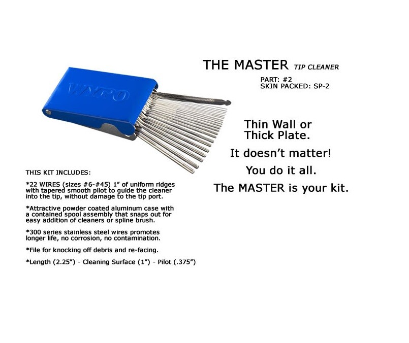 WYPO Tip Cleaner Master Stainless-Steel Reams Tip Cleaner SP-2 US Made