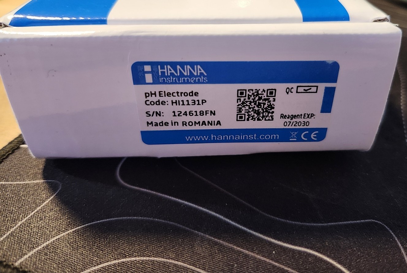 Hanna Instruments HI1131P General Purpose pH Electrode (BNC, Single Junction)