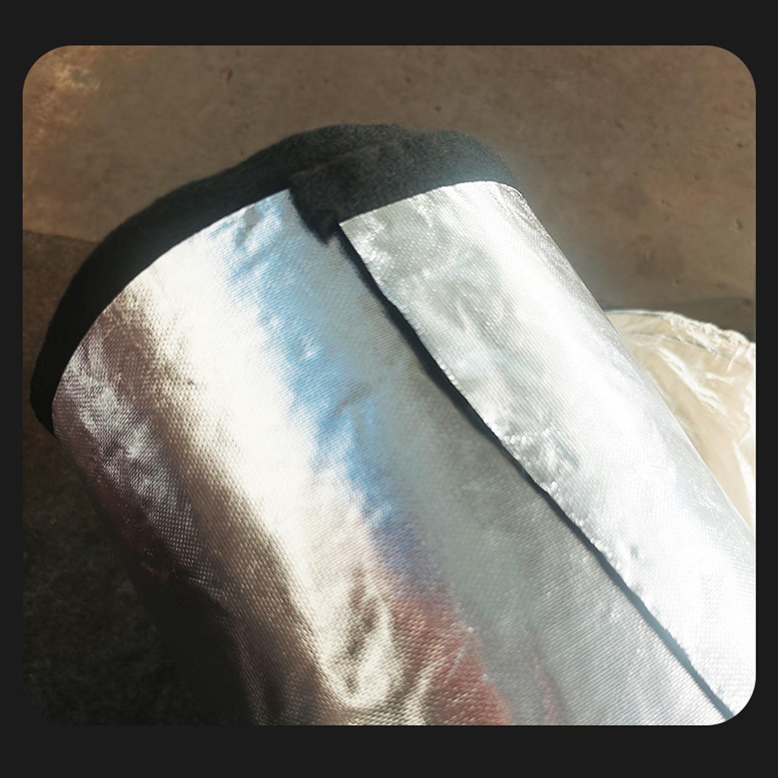 Car Battery Insulation Cover 40.16×7.09inch Fireproof Mat Insulation Wrap Shield