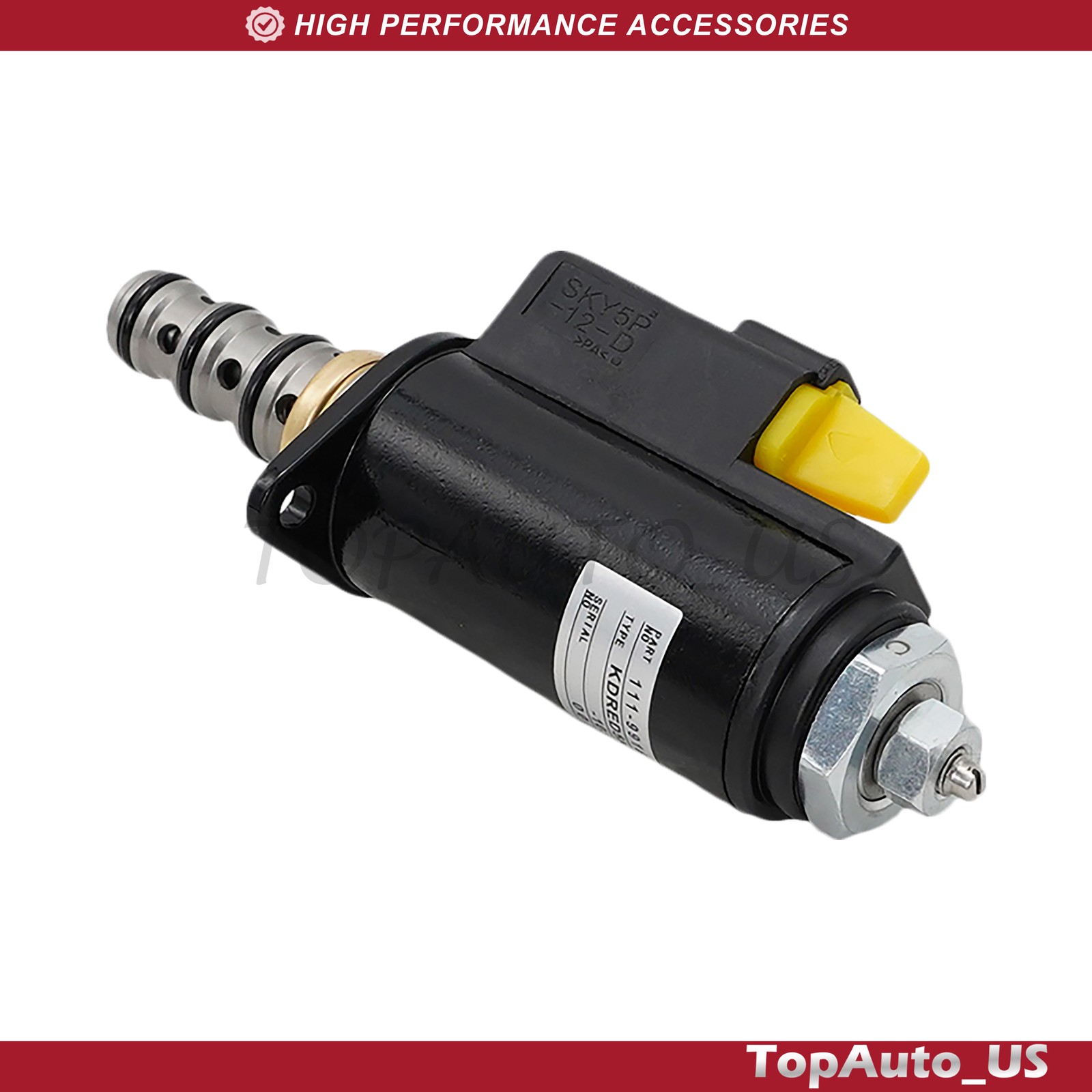 1119916 111-9916 KDRDE5K/31/40E30 Solenoid Valve 24V Fits CAT E200B E320D E320C