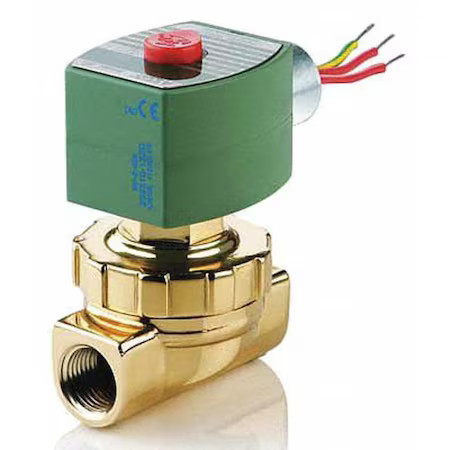 Asco 8220G402 Solenoid Valve, 2-Way, 2-Position, Normally Closed, 3/8 In Pipe
