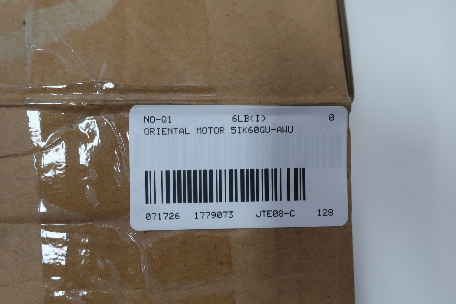 Oriental Motor 5IK60GU-AWU Induction Motor 60w 1450rpm 110/115v-ac