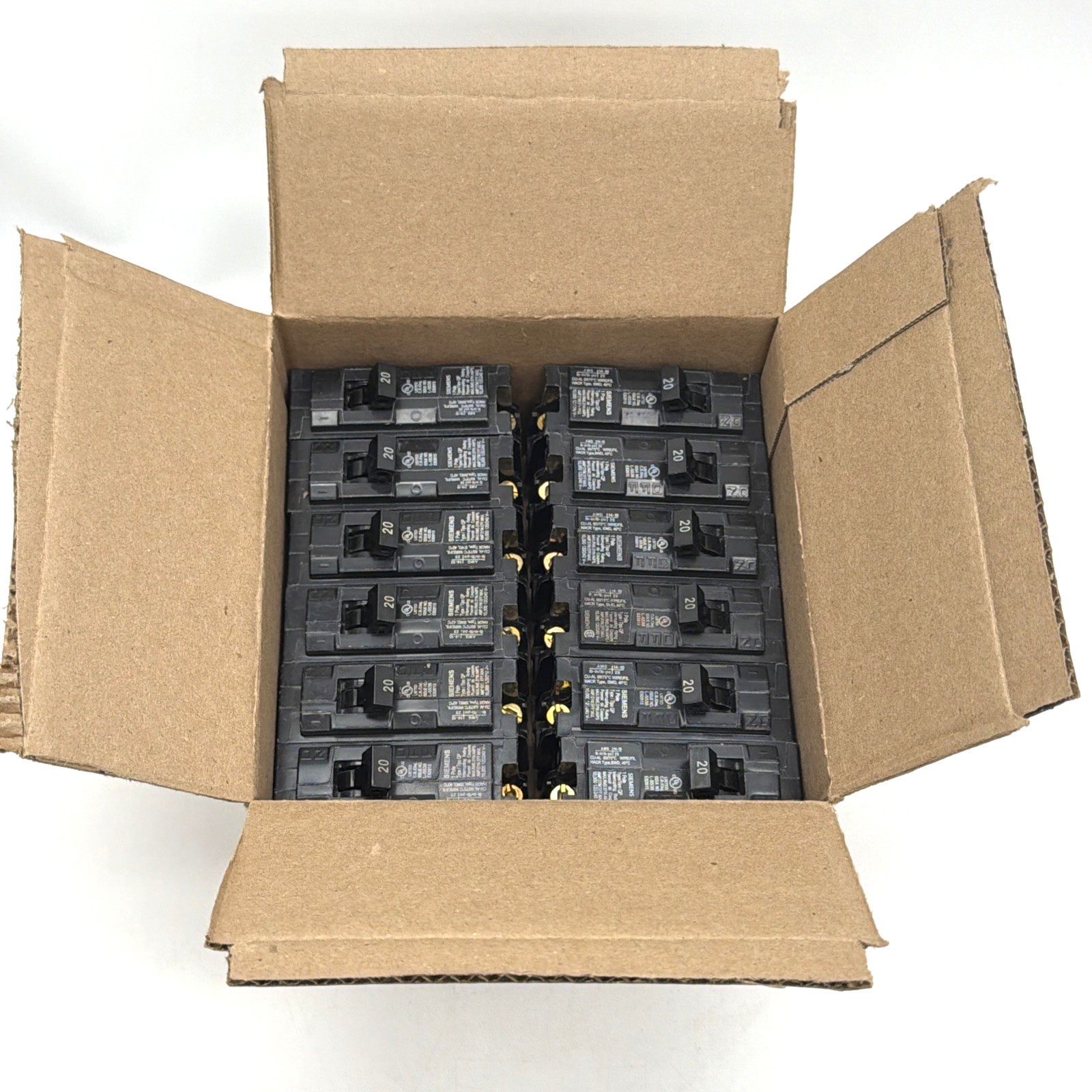 Siemens Q120 QP120 20A 1-Pole Type QP ITE Plug-In Circuit Breaker Lot of 12 NEW