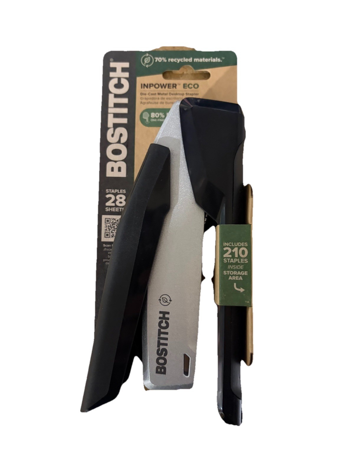 Paperpro-Bostitch inPOWER+ 28 Premium Desktop Stapler 28-Sheet Capacity