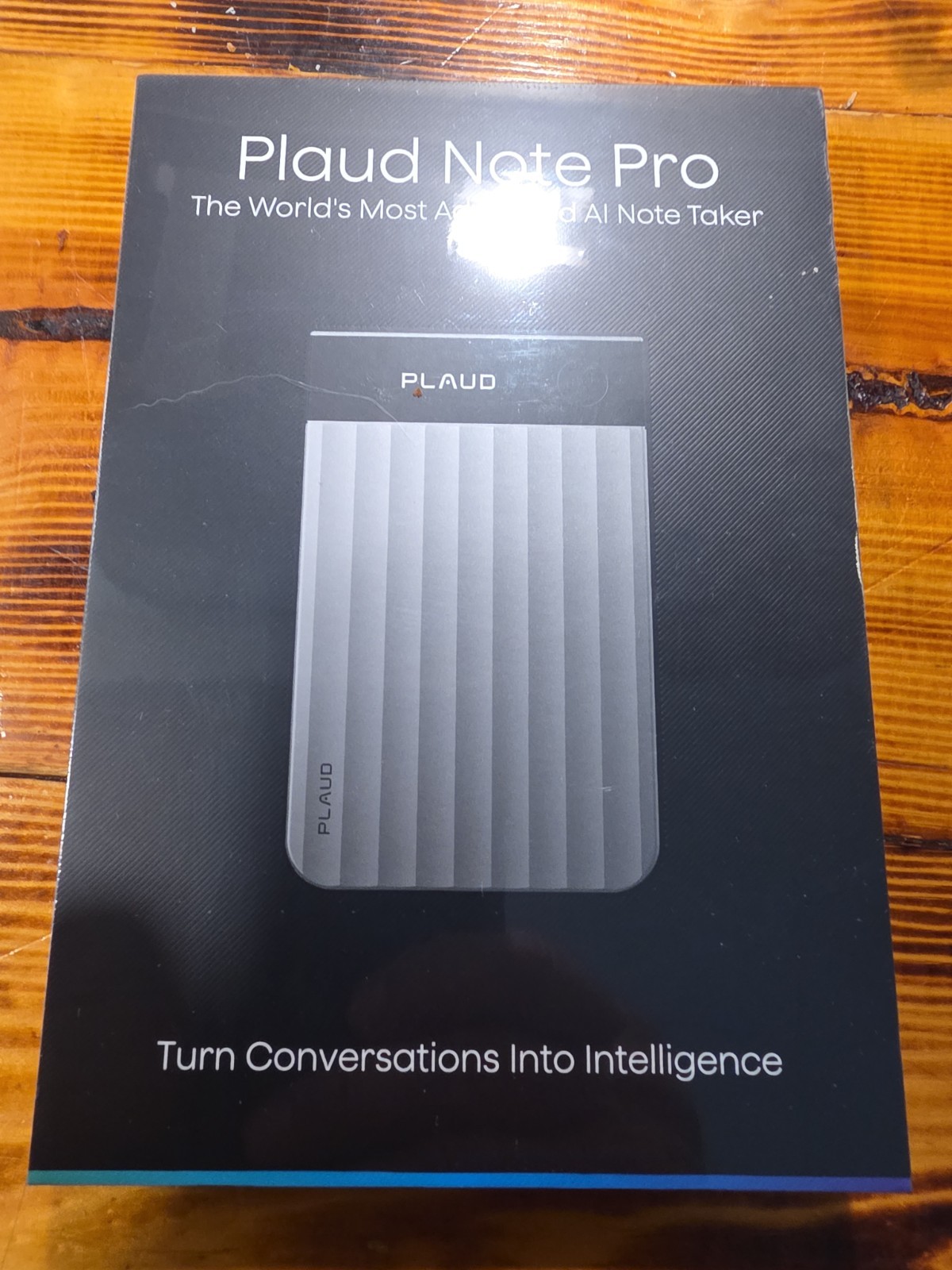 Plaud Note Pro AI Voice Recorder Note Taker PN0300 64GB Silver Brand New