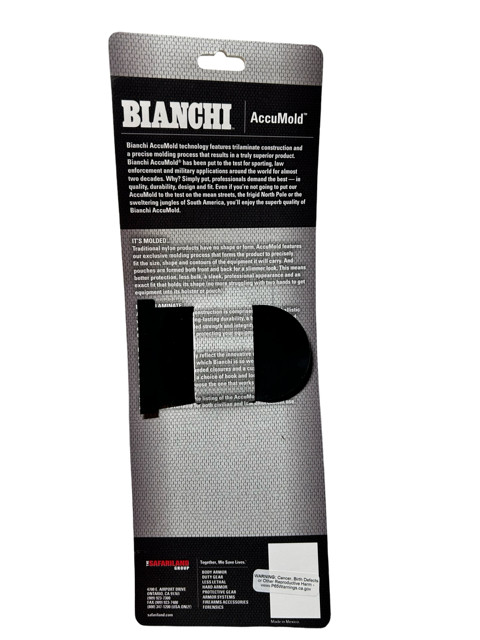 Bianchi 7307 AccuMold OC Mace Spray Pouch – Large MK3 MK4 – Black Duty – 18204