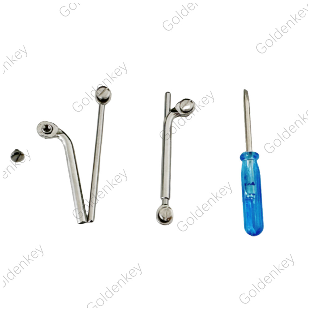 Dental Herbst Appliance Set Device Orthodontic Class II Corrections Dentaurum