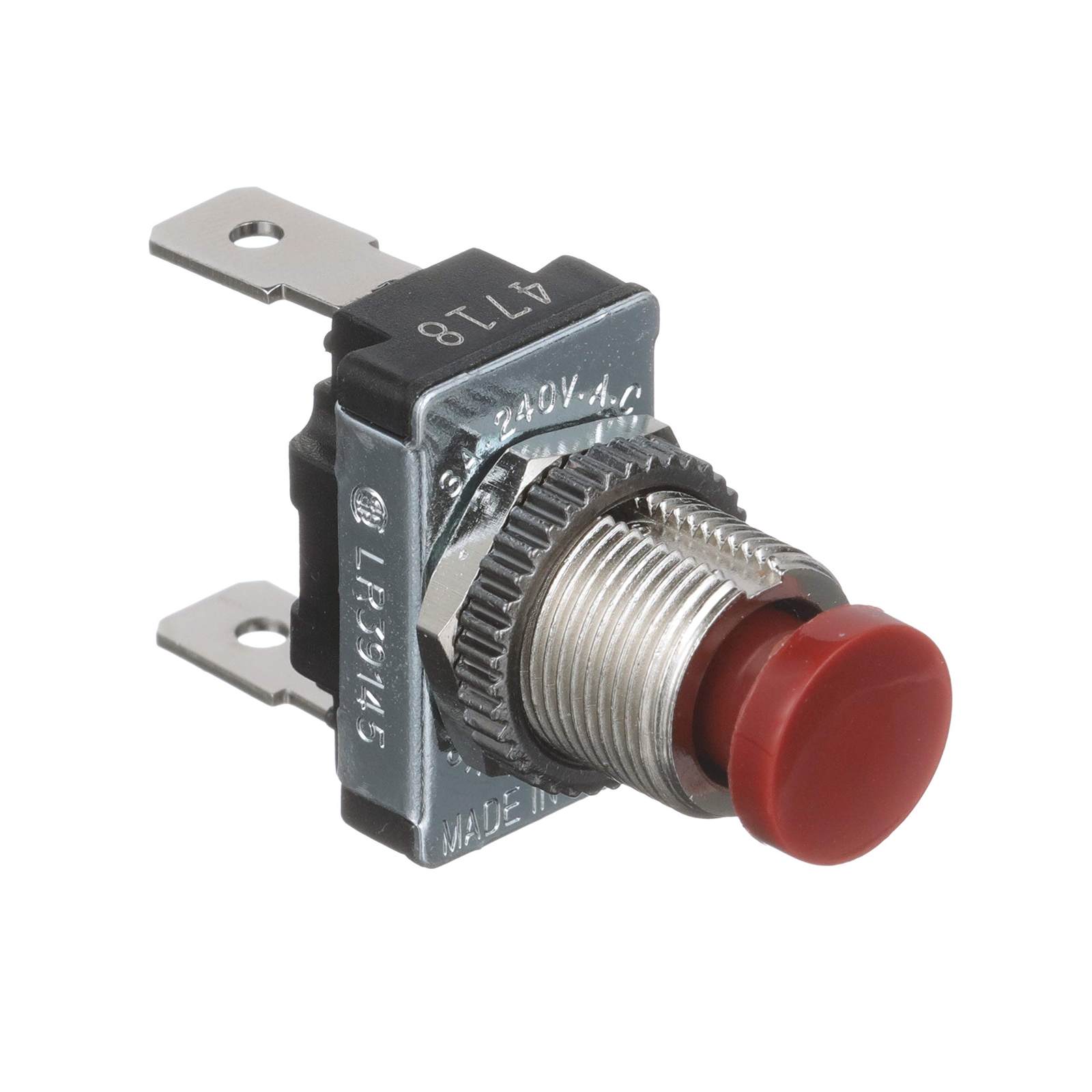 Seachoice Push Button Boat Horn Switch, Panel Mount