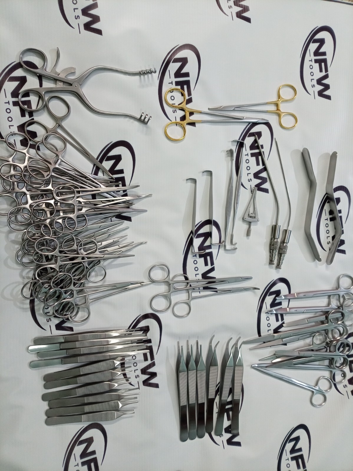 72 pcs plastic surgery set german quality