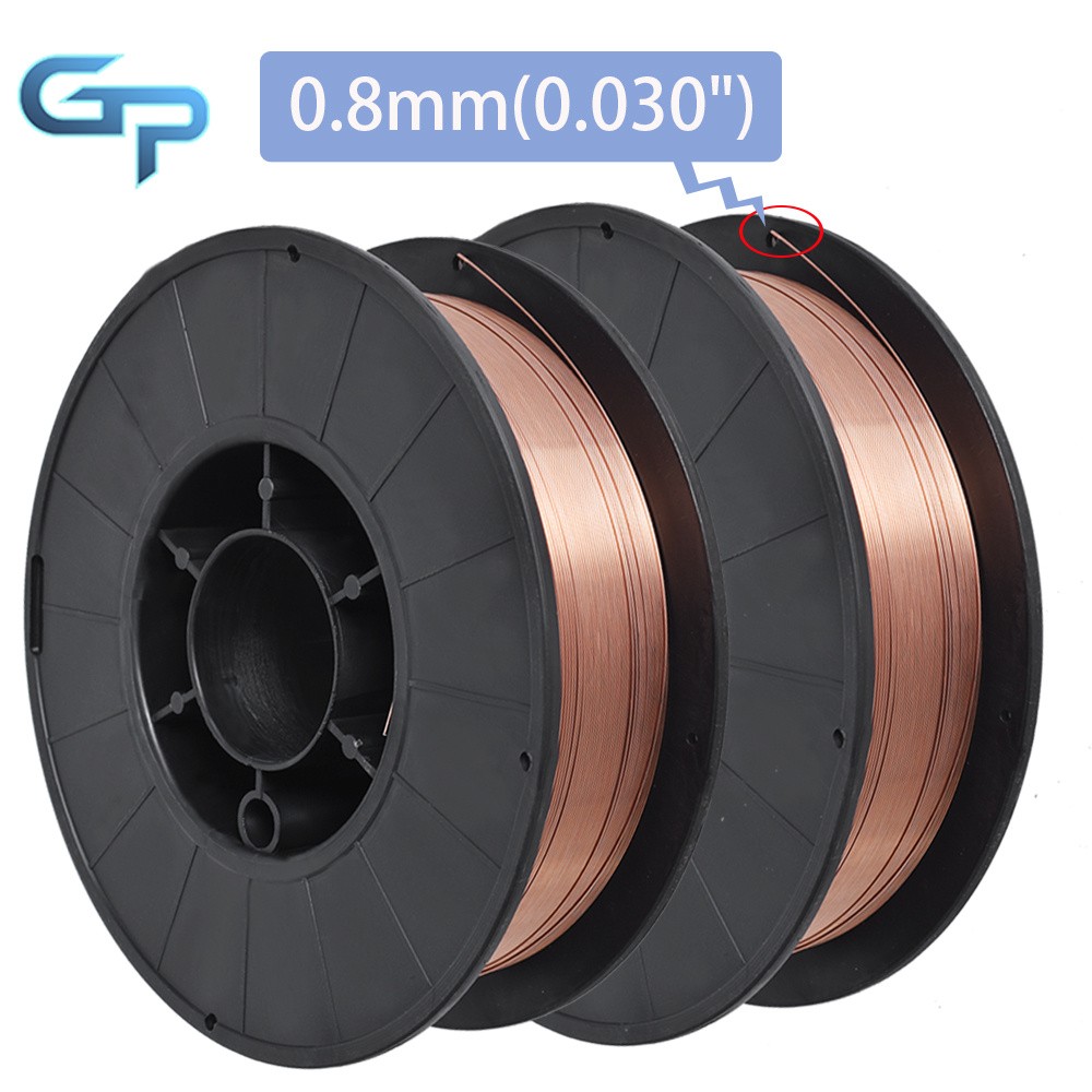 10-lb Roll 2 Pack ER70S-6 .030″ (0.8mm) Mild Steel MIG Welding Wire